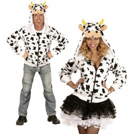 Disfraz Sudadera de Vaca para Adulto Disfraz Sudadera de Vaca para Adulto