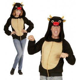 Disfraz Sudadera de Toro para Adulto