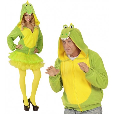 Disfraz Sudadera de Cocodrilo para Adulto