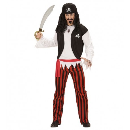 Disfraz Hombre Pirata con Rayas