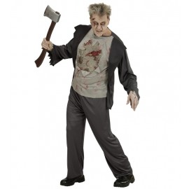 Disfraz de Zombie con Bichos Adulto Disfraz de Zombie con Bichos Adulto