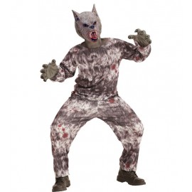 Disfraz de Hombre Lobo Sangriento Infantil Disfraz de Hombre Lobo Sangriento Infantil