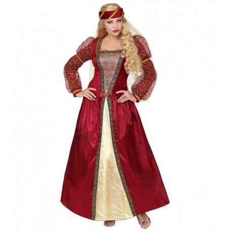 Disfraz Princesa de Castillo Medieval Mujer