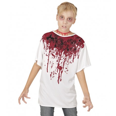 Camiseta Ensangrentada Infantil