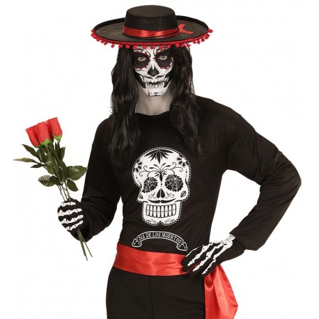 Camiseta Día de Los Muertos para Adulto