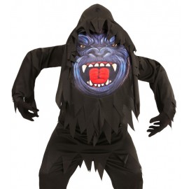 Disfraz Gorila Cabeza Gigante Infantil
