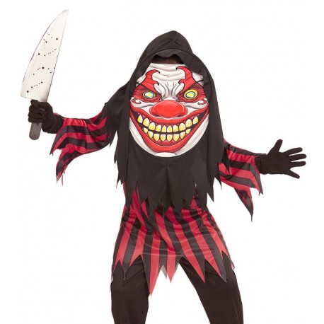 Disfraz Payaso Cabeza Gigante Infantil