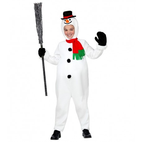 Disfraz Muñeco de Nieve Relleno Infantil