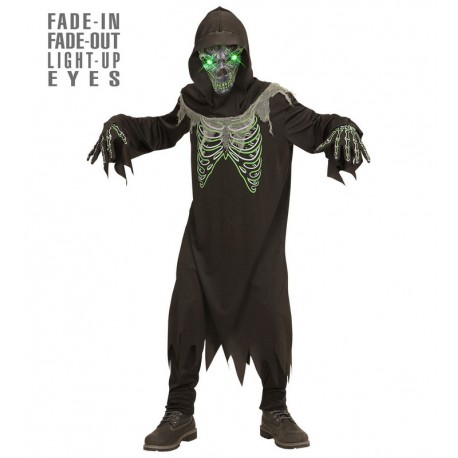 Disfraz de Reaper Ojos Luminosos Infantil