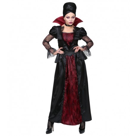 Disfraz de Vampira Telarañas para Adulto