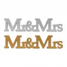 Letras para Bodas de Madera Mr y Mrs