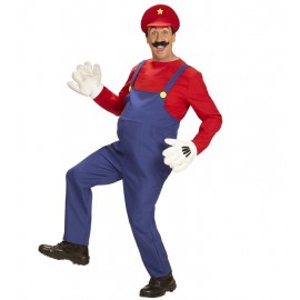 Disfraz de Fontanero Mario para Hombre