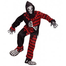 Disfraz de Evil Jester Infantil Disfraz de Evil Jester Infantil