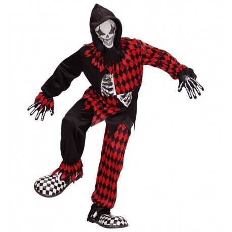 Disfraz de Evil Jester Infantil