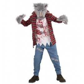 Disfraz de Hombre Lobo Sangre Infantil Disfraz de Hombre Lobo Sangre Infantil
