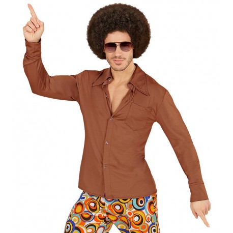 Camisa Hombre Años 70 Lisa