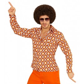 Camisa Hombre Años 70 Groovy