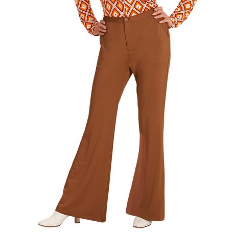 Pantalones Mujer Años 70 Lisos