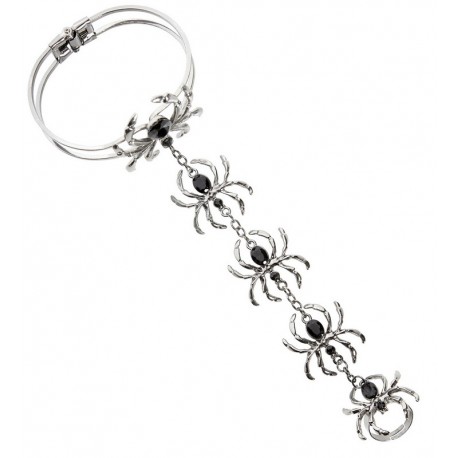 Pulsera con Anilla Arañas