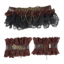 Collar y Muñequeras de Encaje Steampunk Collar y Muñequeras de Encaje Steampunk