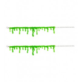 Set de 2 Pulseras Gotas de Baba Set de 2 Pulseras Gotas de Baba