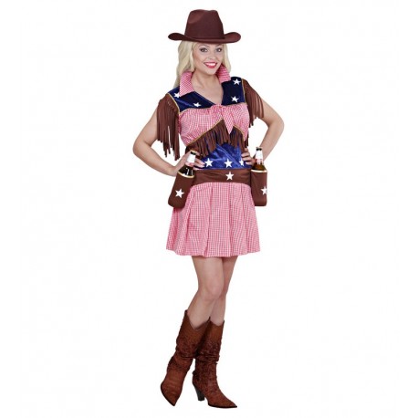 Disfraz de Vaquera Rodeo para Mujer