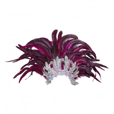 Tocado Plumas Rio Show