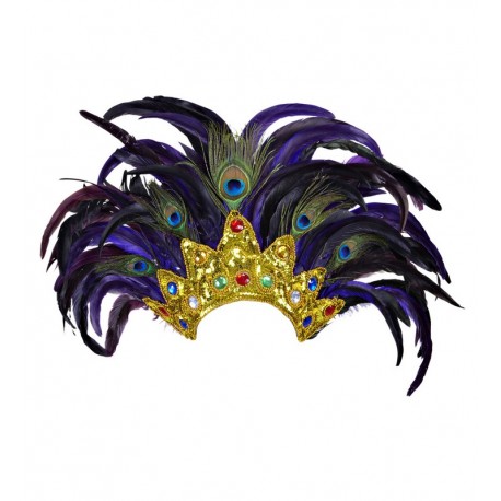 Tocado Plumas Bahia Show