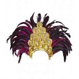 Tocado Plumas Salvador Show Tocado Plumas Salvador Show