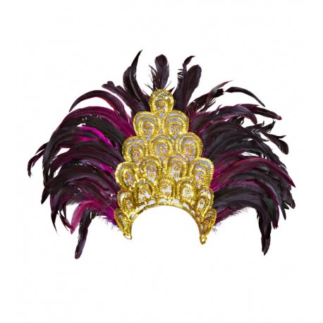 Tocado Plumas Salvador Show