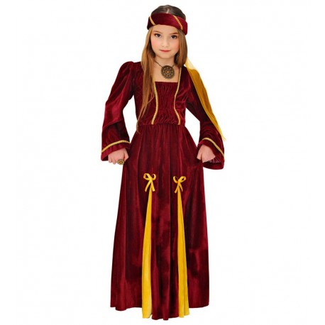 Disfraz Pequeña Princesa Medieval Niña