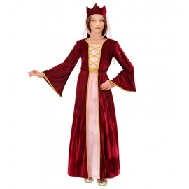 Disfraz Pequeña Reina Medieval Niña Disfraz Pequeña Reina Medieval Niña