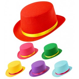 Sombrero Cilindro de Colores Variados