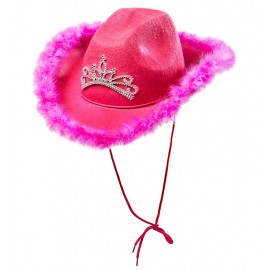 Sombrero Vaquera Rosa Sombrero Vaquera Rosa