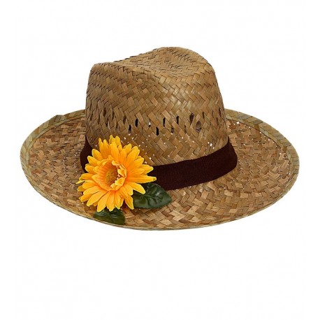 Sombrero Campesino con Girasol