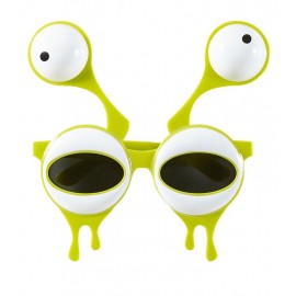 Gafas Alienígena con Ojos Dobles
