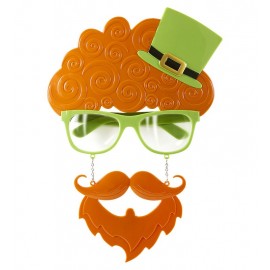 Gafas Fiesta de San Patricio con Bigotes y Perilla Gafas Fiesta de San Patricio con Bigotes y Perilla