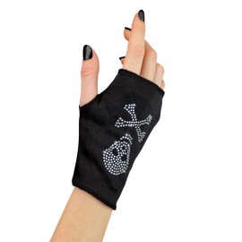 Guante Calavera Strass