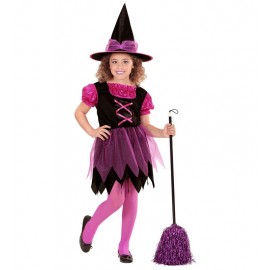 Disfraz de Brujita Pink Infantil Disfraz de Brujita Pink Infantil