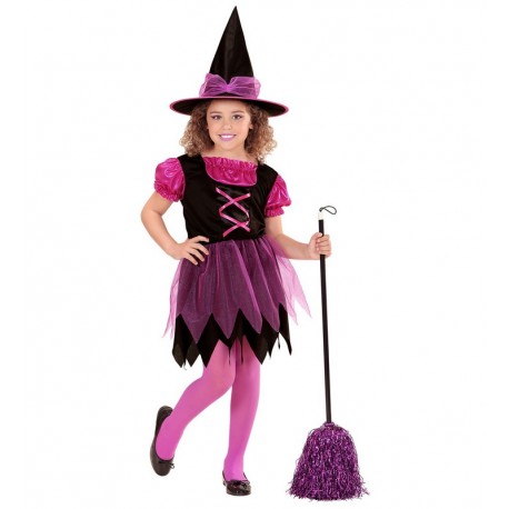 Disfraz de Brujita Pink Infantil