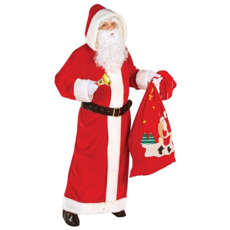 Disfraz Santa Claus Súper Lujo para Adulto