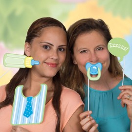 10 Accesorios para Photocall Baby Shower