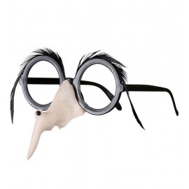 Gafas con Nariz de Bruja y Cejas de Plumas Gafas con Nariz de Bruja y Cejas de Plumas