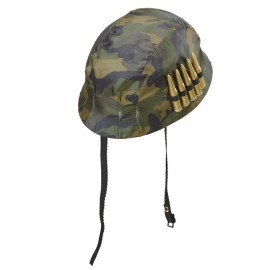 Casco de Soldado con Balas Casco de Soldado con Balas