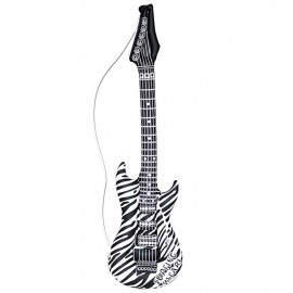 Guitarra Hinchable Zebra 105 cm Guitarra Hinchable Zebra 105 cm
