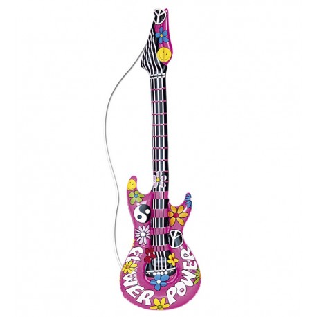 Guitarra Hinchable Hippie 105 cm