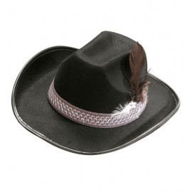 Sombrero Vaquero con Plumas Sombrero Vaquero con Plumas