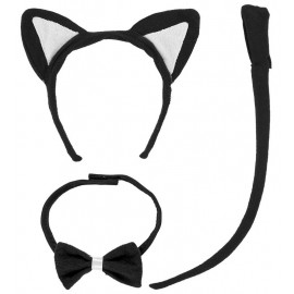 Set de Gato con Pajarita