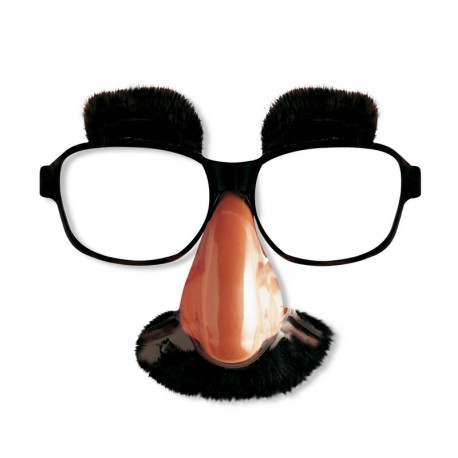Gafas con Nariz, Bigote y Cejas