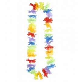 Collar Hawaiano Color Arcoiris Collar Hawaiano Color Arcoiris